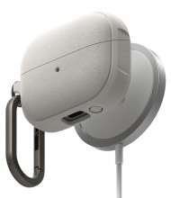 Силиконов калъф с MagSafe за слушалки Samsung Galaxy Buds 3 / 3 FE / 3 Pro от Ringke Onyx Magnetic - Warm Grey