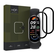 2 броя хибриден протектор за Xiaomi Smart Band 9 / 9 NFC от Hofi Hybrid Pro+ - Черни