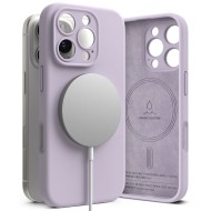 Силиконов кейс с MagSafe за iPhone 16 Pro от Ringke Silicone Magnetic - Light Purple