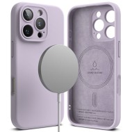 Силиконов кейс с MagSafe за iPhone 16 Pro от Ringke Silicone Magnetic - Light Purple