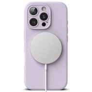 Силиконов кейс с MagSafe за iPhone 16 Pro от Ringke Silicone Magnetic - Light Purple