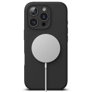 Силиконов кейс с MagSafe за iPhone 16 Pro Max от Ringke Silicone Magnetic - Черен