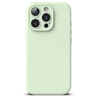 Силиконов кейс с MagSafe за iPhone 16 Pro Max от Ringke Silicone Magnetic - Soft Mint
