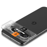 2 броя протектори за камера на Google Pixel 9 Pro от Spigen Optik Tr Ez Fit - Прозрачни