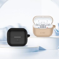 Силиконов калъф за слушалки Samsung Galaxy Buds 3 / 3 FE / 3 Pro от Tech-Protect Silicone Hook - Черен