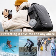 Силиконов калъф за слушалки Samsung Galaxy Buds 3 / 3 FE / 3 Pro от Tech-Protect Silicone Hook - Черен