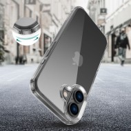 Твърд кейс за iPhone 16 от Tech-Protect FlexAir Hybrid - Прозрачен