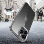 Твърд кейс за iPhone 16 Pro Max от Tech-Protect FlexAir Hybrid - Прозрачен