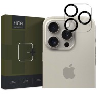 Стъклен протектор за камера на iPhone 16 Pro / 16 Pro Max / 17 Pro / 17 Pro Max от Hofi Cam Pro+ - Прозрачен