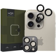 Протектори за камера на iPhone 16 Pro / 16 Pro Max / 17 Pro / 17 Pro Max от Hofi Camring Pro+ - Черен