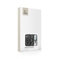 Кейс с MagSafe за iPhone 16 от Tech-Protect MagEdge - Black Matte / Gunmetal
