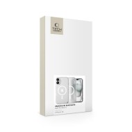 Тънък кейс с MagSafe за iPhone 16 ot Tech-Protect MagSlim - Бял мат