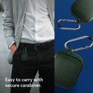 Силиконов калъф за Apple AirPods Pro 1 / 2 от Caseology Vault - Midnight Green
