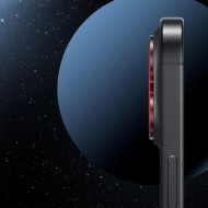 Алуминиев протектор за обектив на камерата на iPhone 16 / 16 Plus от Hofi Alucam Pro+ - Черен