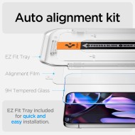 2 стъклени протектора за дисплей на Google Pixel 9 / 9 Pro от Spigen Glas.TR "Ez Fit" - Прозрачни