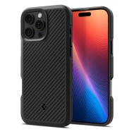 Удароустойчив кейс за iPhone 16 Pro Max от Spigen Core Armor - Черен мат