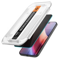 2 броя стъклени протектори за дисплей на iPhone 16 Pro Max от от Spigen Glas.TR "Ez Fit" - Privacy