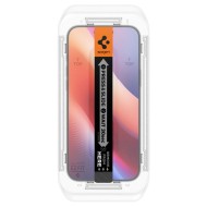 2 стъклени протектора за дисплей на iPhone 16 Pro Max от Spigen Glas.TR "Ez Fit" - Прозрачни