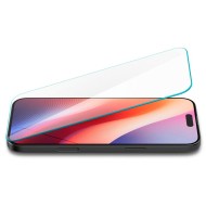 Стъклен протектор за дисплей на iPhone 16 Pro Max от Spigen Glas.TR.Slim - Прозрачен