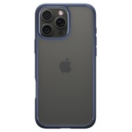 Удароустойчив твърд кейс за iPhone 16 Pro от Spigen Ultra Hybrid - Navy Blue