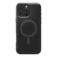 Силиконов кейс с MagSafe за iPhone 16 pro от Spigen Core Armor - Matte Black