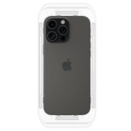 2 броя стъклени протектори за дисплей на iPhone 16 Pro от от Spigen Glas.TR "Ez Fit" - Privacy