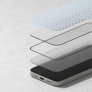 2 х Стъклен протектор за дисплей на iPhone 16 Pro от Ringke Easy Slide 2-Pack - Черен