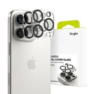 2 броя стъклени протектори за камера на iPhone 16 Pro / 16 Pro Max от Ringke Oslona Aparatu - Прозрачни