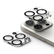 2 броя стъклени протектори за камера на iPhone 16 Pro / 16 Pro Max от Ringke Oslona Aparatu - Прозрачни