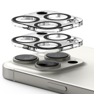 2 броя стъклени протектори за камера на iPhone 16 Pro / 16 Pro Max от Ringke Oslona Aparatu - Прозрачни