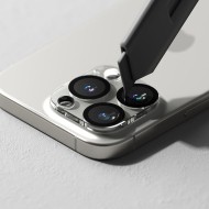 2 броя стъклени протектори за камера на iPhone 16 Pro / 16 Pro Max от Ringke Oslona Aparatu - Прозрачни