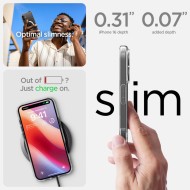 Удароустойчив кейс с MagSafe пръстен за iPhone 16 Plus от Spigen Ultra Hybrid Mag - Бял