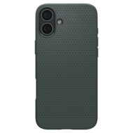 Силиконов кейс за iPhone 16 от Spigen Liquid Air - Abyss Green