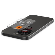 2 х Протектори за лещи на iPhone 14 Pro / Pro Max / 15 Pro / Pro Max / 16 Pro / Pro Max от Spigen Optic Pro Glas.Tr EZ FIT 2-Pack - Черен