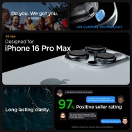 SPIGEN ULTRA HYBRID IPHONE 16 PRO MAX FROST CLEAR