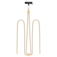 Универсален ремък 85 см за смартфон от Tech-Protect C2S Rope Crossbody Strap Beige / Gold