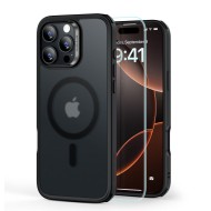 Силиконов кейс с MagSafe за iPhone 16 Pro от ESR Classic Hybrid Halolock - Frosted Black