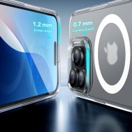 Силиконов кейс с MagSafe за iPhone 16 Pro от ESR Classic Hybrid Halolock - Frosted Clear