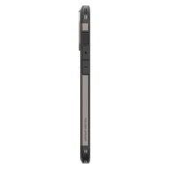 Удароустойчив, твърд кейс с MagSafe за iPhone 16 Pro от Spigen Tough Armor Mag - Gunmetal