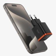Стенно зарядно устройство 30W за IOS и Android с USB-C от Spigen EE301EU ArcStation Essential - Черно