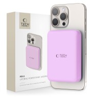 Преносима батерия Power Bank с MagSafe 10 000 mAh от Tech-Protect PB11 LifeMag 15W - Лилава