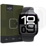2 броя фолио за дисплей на Apple Watch 10 (46mm) от Hofi Hydroflex Pro+ - Прозрачен