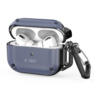 Удароустойчив кейс за Apple AirPods Pro 1 / 2 от Tech-Protect Rough Hook - Steel Blue