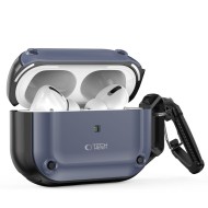 Удароустойчив кейс за Apple AirPods Pro 1 / 2 от Tech-Protect Rough Hook - Steel Blue