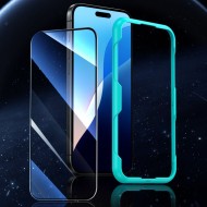 2 броя стъклени протектори за дисплей на iPhone 16 от ESR Szlo Hartowane - Прозрачни