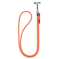 Универсален ремък за смартфон от Tech-Protect C1S Rope CrossBody - Neon Orange