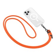 Универсален ремък за смартфон от Tech-Protect C1S Rope CrossBody - Neon Orange