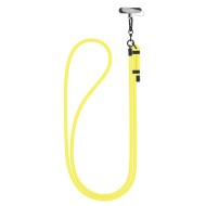Универсален ремък за смартфон от Tech-Protect C1S Rope CrossBody - Neon Yellow