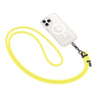 Универсален ремък за смартфон от Tech-Protect C1S Rope CrossBody - Neon Yellow