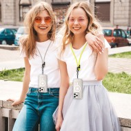 Универсален ремък за смартфон от Tech-Protect C1S Rope CrossBody - Neon Yellow